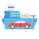 Vehicle is Shipped to Port
